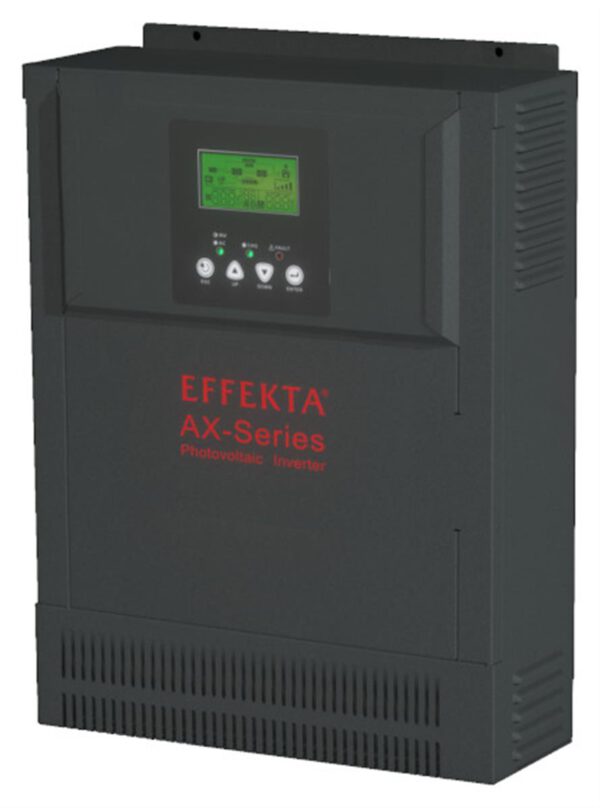 Onduleur hybride 5kVA 24V-230V MPPT 80A Effekta 